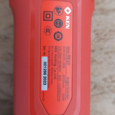 MÁY MÀI GÓC 950W 100MM 9810 KEN - HÀNG CHÍNH HÃNG