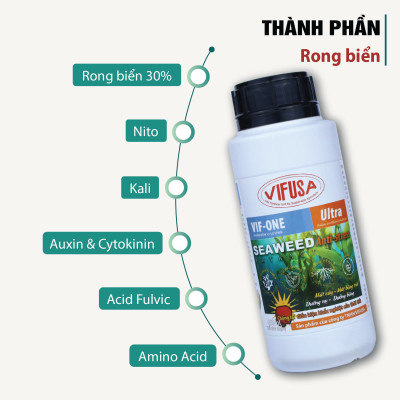 VIF-ONE Ultra - Phân bón rong biển chai 500ml