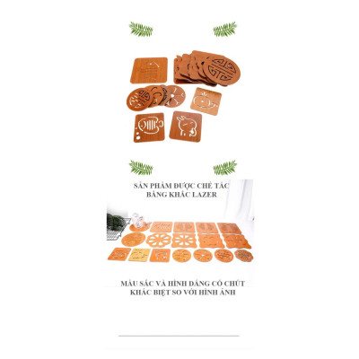 Miếng Lót Ly, Lót Nồi Bằng Gỗ Nhiều Mẫu Khác Nhau