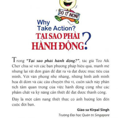 Tại Sao Phải Hành Động? (Tái Bản)
