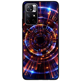Ốp lưng dành cho Xiaomi Redmi Note 11 5G - Redmi Note 11T - Redmi Note 11S - Vòng Tròn Vàng Xanh