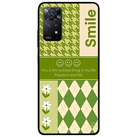 Ốp lưng dành cho Xiaomi Redmi Note 11 Pro mẫu Nụ Cười Xanh
