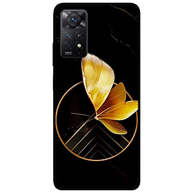 Ốp lưng dành cho Xiaomi Redmi Note 11 Pro 5G - Vòng Tròn Bướm Vàng