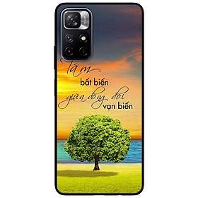 Ốp lưng dành cho Xiaomi Redmi Note 11 5G - Redmi Note 11T - Redmi Note 11S - Tâm Bất Biến