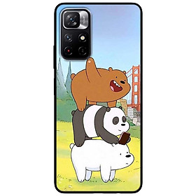 Ốp lưng dành cho Xiaomi Redmi Note 11 5G - Redmi Note 11T - Redmi Note 11S - Bộ Ba Chú Gấu