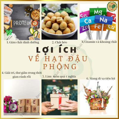 ĐẬU PHỘNG CỐT DỪA TÂN LỘC PHÁT COMBO 1KG - MỖI HŨ 500G