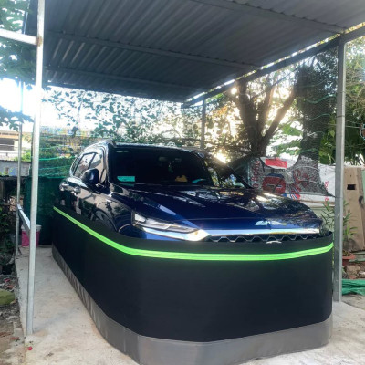 Quây chống chuột cho các loại ô tô xe hơi 4 chỗ -5- 7 chỗ có luới inox chống cắn +Khóa+Cáp+Bao tay