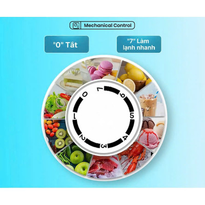 Tủ Lạnh Mini Hisense 94 Lít HR09DB Làm Lạnh Nhanh, Tiết Kiệm Điện, Bảo Hành Chính Hãng 24 Tháng - Hàng Chính Hãng