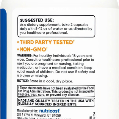 Viên Uống Nutricost Multi Vitamin For Men (120 Viên) Tăng Cường Miễn Dịch, Bổ Sung Vitamin | Nhập Khẩu Mỹ