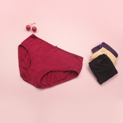 Quần Lót Nữ Cotton  LUPERI LU4QL06 Bikini Cạp Cao quần lót mềm mịn co giãn đàn hồi thoáng khí kháng khuẩn khử mùi