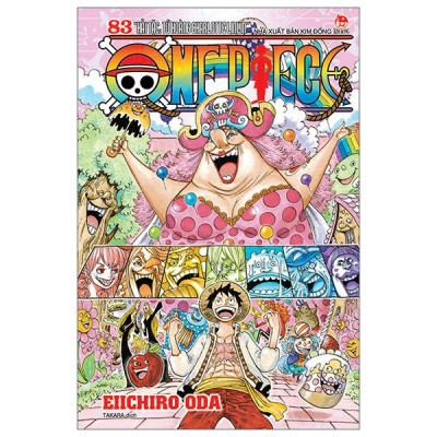 Sách - One Piece - Tập 83 - Hải Tặc - Tứ Hoàng Charlotte Linlin - Bản Bìa Áo (Tái Bản 2025)
