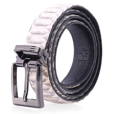 HP5311-12-13-14 - Dây thắt lưng nữ da trăn Huy Hoàng 2,5P Vip màu trắng, da nguyên thủy, đen, nâu