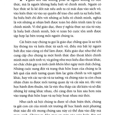 Giáo Dục Và Ý Nghĩa Cuộc Sống (Tái Bản 2022)