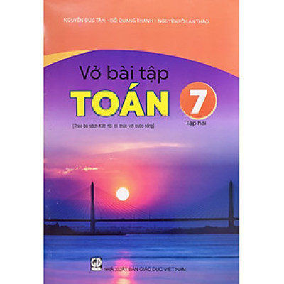 Sách - Vở bài tập Toán lớp 7 tập 1+2 (Kết nối tri thức với cuộc sống)