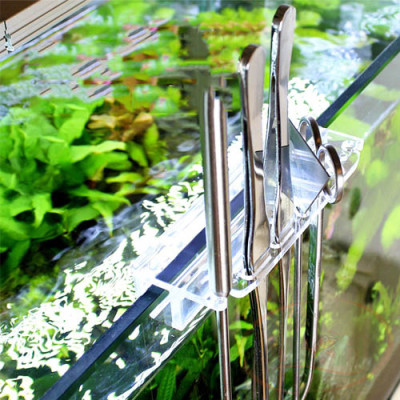 Giá treo đỡ dụng cụ thủy sinh Mufan, MAD treo nhíp kéo xẻng phụ kiện chăm sóc vệ sinh bể