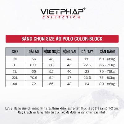 Áo Polo Nam VIỆT PHÁP Form Basic Chất liệu Cotton Pique co giãn thấm hút mồ hồi tốt 3401
