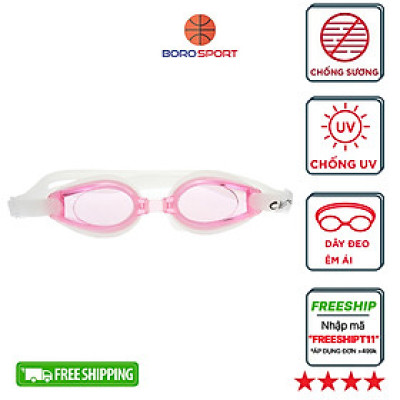 Kính bơi chống sương mờ, chống UV Cleacco, dây đeo được làm 100% silicone mềm mại, thoải mái, thiết kế không trơn trượt, độ co giãn và độ bền thách thức thời gian, dành cho vận động viên chuyên nghiệp hoặc người thích người đi bơi hằng ngày