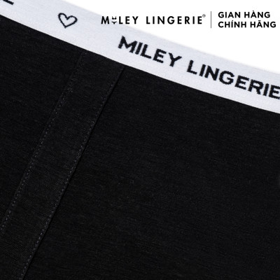 Bộ Đồ Lót Mút Mỏng Và Quần Boxer Nữ Vải Sợi Bamboo Từ Thiên Nhiên Viền Lưng Logo BeingMe Miley Lingerie