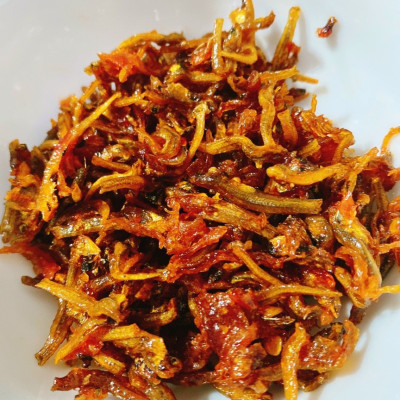 Cá Cơm Sấy Giòn Rim Mắm Ớt DTFood cực Ngon