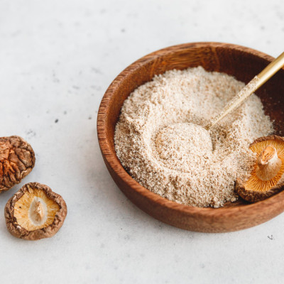 Bột Canh Nấm Chay Lý Tưởng 150g, Nguyên Chất Từ Nấm Thơm Ngon Đậm Vị An Toàn Cho Sức Khoẻ