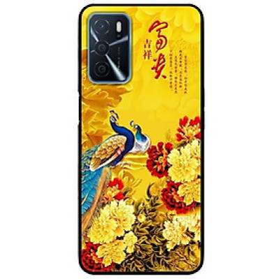 Ốp lưng dành cho Oppo A16 mẫu Công Và Hoa