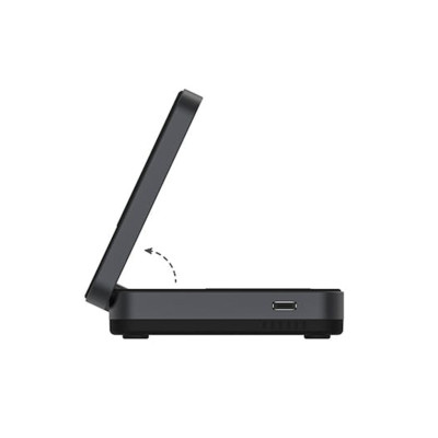 Đế sạc không dây 3 in 1 Mazer QI2 MagFold05 - Hàng Chính Hãng