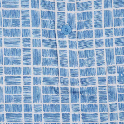 Áo Thun Nam caro Khatoco A2MN458R2-VNIN468-2604-N