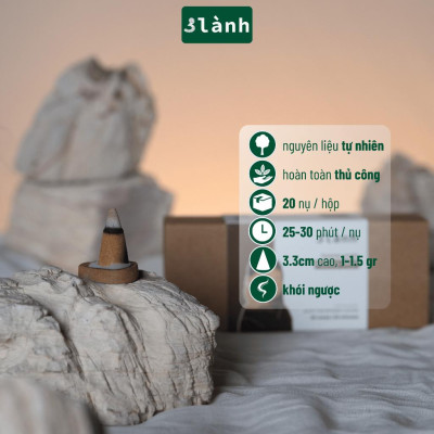 Nụ Thủ Công Sớm Pleiku 3 Lành Hộp 20 Nụ 100 % Tự Nhiên Tặng Kèm Đế Chăm, Không Hóa Chất, Xông Thơm