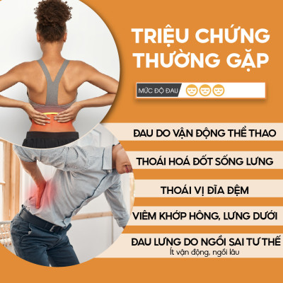 Đai lưng cột sống loại vừa Phiten metax supporter waist belt middle type AP230003/AP230004/AP230005