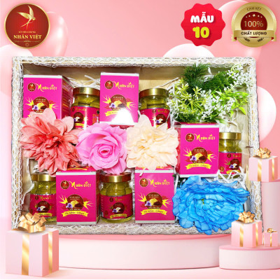 QUÀ TẶNG QUỐC TẾ PHỤ NỮ 8/3 YẾN SÀO NHÂN VIỆT - MẪU 10