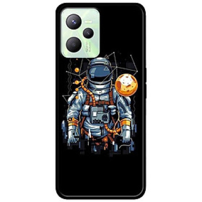 Ốp lưng dành cho Realme C35 mẫu Phi Hành Gia Mặt Trăng