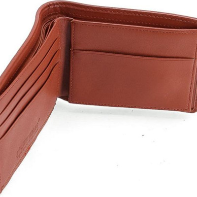 Ví nam Huy Hoàng da cá sấu gai bụng màu vàng HT2203