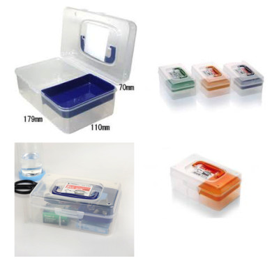 Hộp đựng các loại vật dụng, đồ dùng 2 ngăn đa năng Kokubo 800ml - Nội địa Nhật Bản (Giao màu ngẫu nhiên)