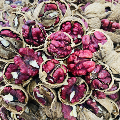 Quả Óc Chó Đỏ Mỹ Nguyên Vỏ Chuẩn Hàng Nhập Khẩu, Date mớ, Tặng dụng cụ tách vỏ.