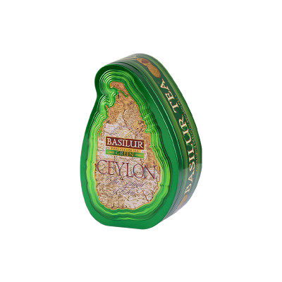 Trà Xanh Ceylon Basilur Island Of Tea 100g (Hộp Thiếc)