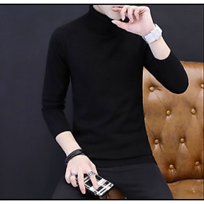 Áo len nam cổ lọ mẫu mới LNA13