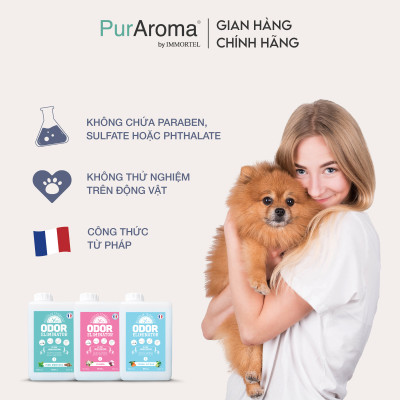 DD Xịt Khử Mùi Đa Năng ODOR ELIMINATOR - 1L - Chính Hãng Pháp