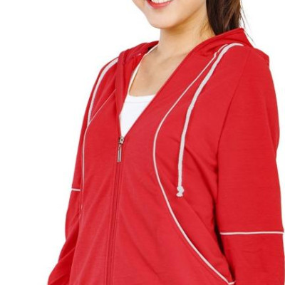 Áo khoác nữ viền trắng Phúc An 4030_do