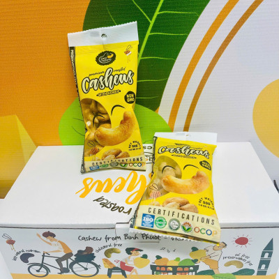 Hạt Điều Nhân Trắng Rang Mật Ong 50g