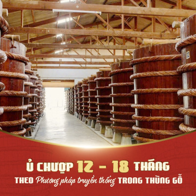 Nước mắm truyền thống Phú Quốc Phú Hà 40 độ đạm - Hộp 2 chai 510ml