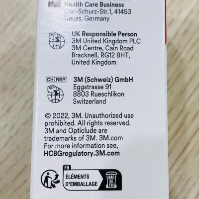 Miếng dán mắt 3M Nexcare nhược thị cỡ lớn 1539 cho trẻ trên 6 tuổi ( bao bì mới)