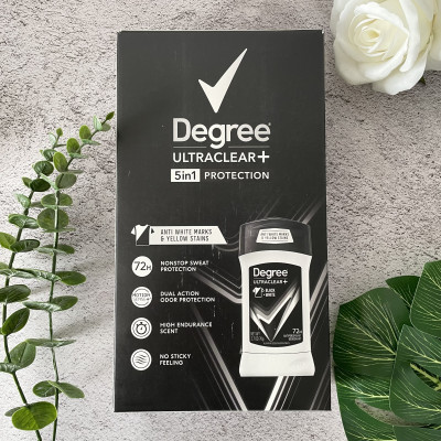 Set 5 Lăn khử mùi nam Degree Men Motionsense Ultra Clear Black White 76g