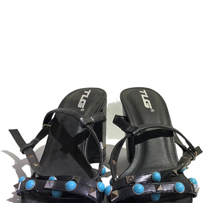 Giày cao gót nữ TLG 20754 đen