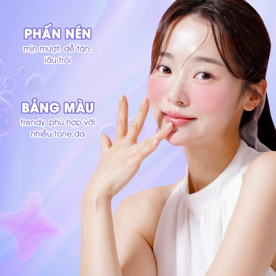 Phấn Má Trang Điểm myKella Magic Cheek Duo Lâu Trôi Và Trendy
