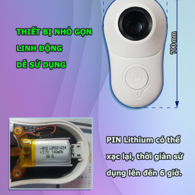 Dermoscopy - Thiết bị soi da tích hợp điện thoại và máy tính bảng MoleScope II