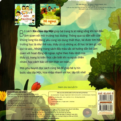 Xin Chào Lớp Một - Dã Ngoại (Kĩ Năng Sống Cho Bé)