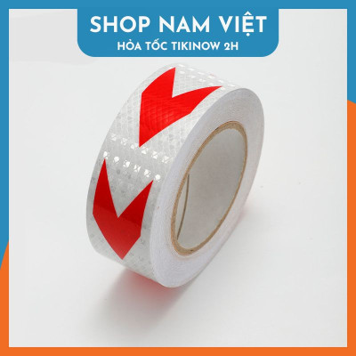 Băng Keo Phản Quang Hình Mũi Tên Cảnh Báo Ban Đêm