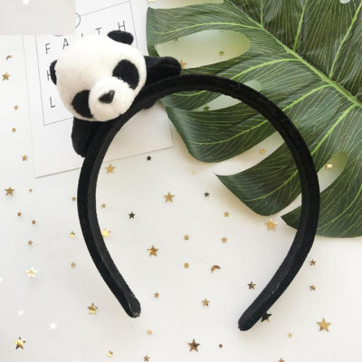 Bờm GẤU TRÚC nằm và 2 con dễ thương cài tóc nữ ngộ nghĩnh quà tặng xinh xắn (2 mẫu)