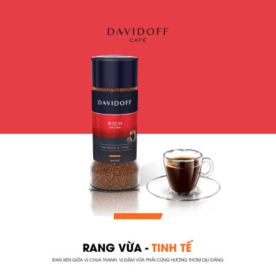 Cà Phê Hòa Tan Davidoff Café Rich Aroma D100R (100g)