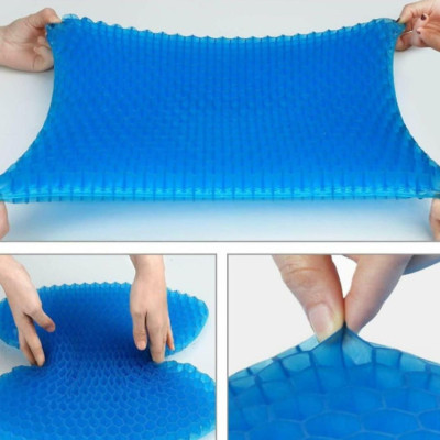 Đệm Gel Lót Ghế Văn Phòng, Lót yên xe máy xe ô tô Thoáng Khí Siêu mềm